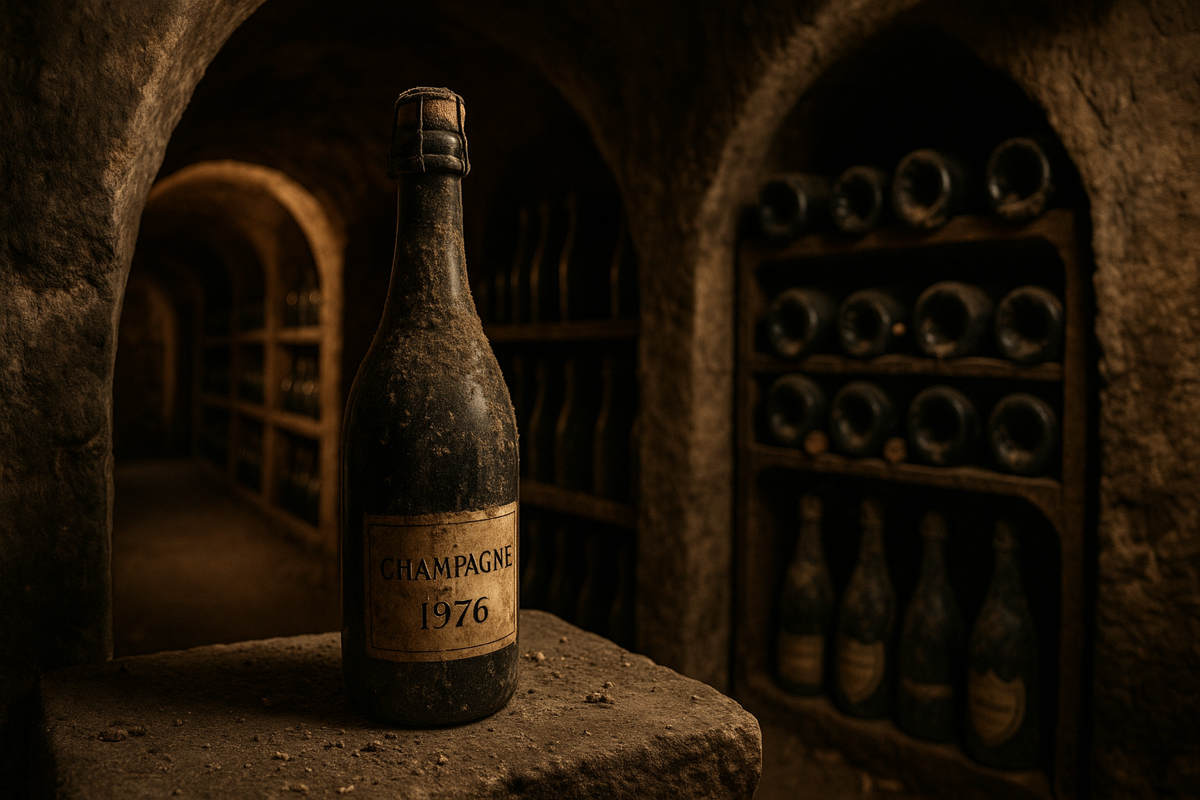 The perfect shelf life of champagne