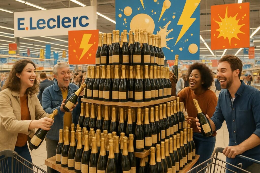 découvrez les offres inédites d'e.leclerc pour liquider ses stocks de champagne : promotions exceptionnelles et prix imbattables à ne pas manquer !