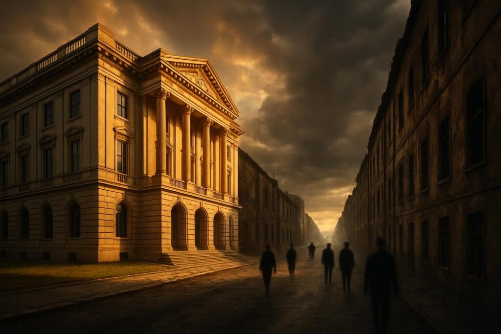 découvrez l'ascension remarquable et le déclin dramatique d'une institution de prestige, mettant en lumière une issue sombre en perspective pour ce groupe emblématique.
