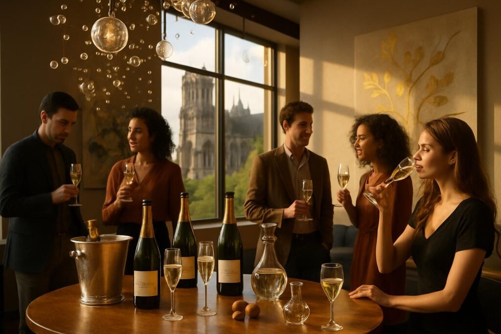 découvrez à reims une expérience immersive et créative unique dédiée à l'art du champagne, alliant tradition et innovation pour les passionnés et curieux.