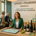 Anne Laroque réinvente la découverte de la Champagne à l’office de tourisme d’Épernay