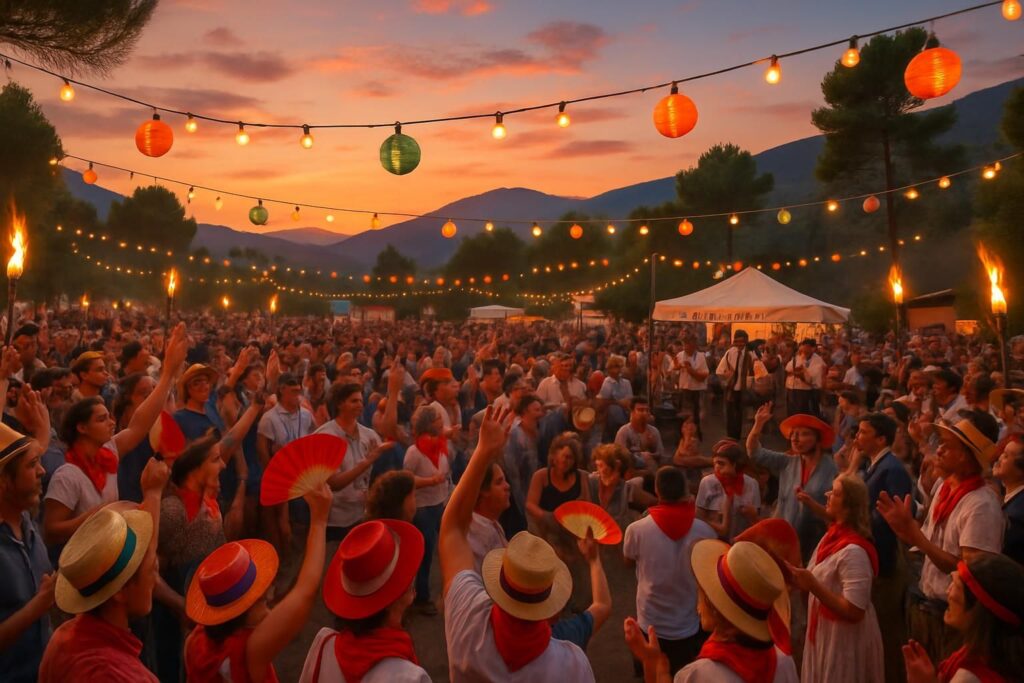 découvrez l'ambiance électrique de la p’tite féria du 07 à champagne en ardèche, où 5 000 participants ont célébré avec passion et énergie cet événement incontournable.