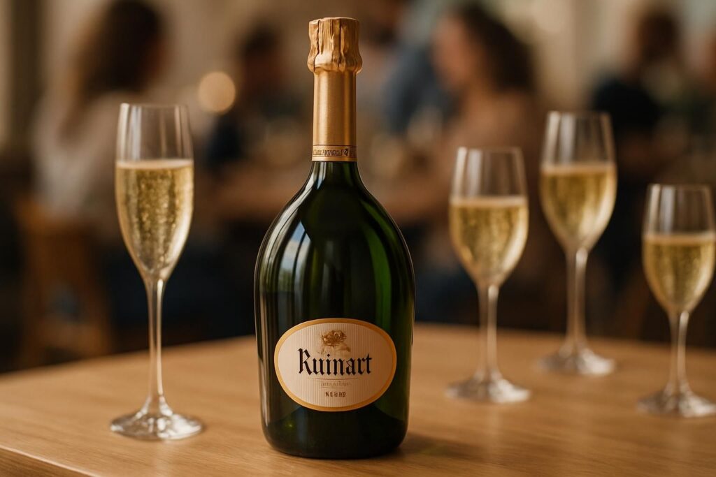 découvrez cette bouteille de champagne ruinart à prix mini qui séduit de plus en plus d'amateurs avisés grâce à son excellent rapport qualité-prix.