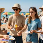 Champagné : des adolescents engagés pour sensibiliser aux dangers du soleil sur les plages