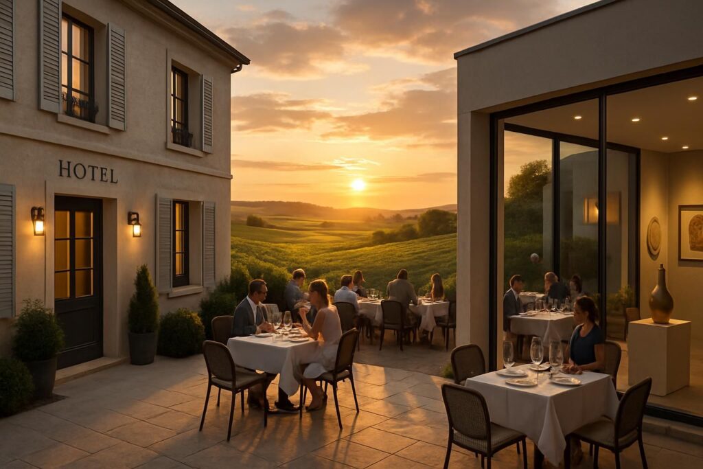 explorez le tourisme en champagne avec notre guide des nouvelles adresses incontournables d'hôtels, restaurants et expositions à découvrir pour un séjour unique.