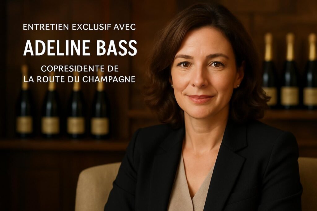 découvrez l'entretien exclusif avec adeline bass, coprésidente de la route du champagne, qui répond à trois questions clés sur le patrimoine, les événements et l'avenir de cette célèbre région viticole.