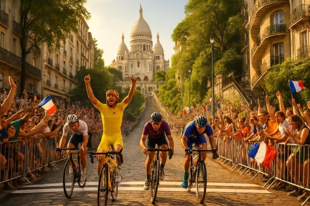 découvrez la 21e étape du tour de france avec une arrivée légendaire sur les champs-élysées, précédée par l'ascension emblématique de montmartre, alliant défis et émotions au cœur de paris.