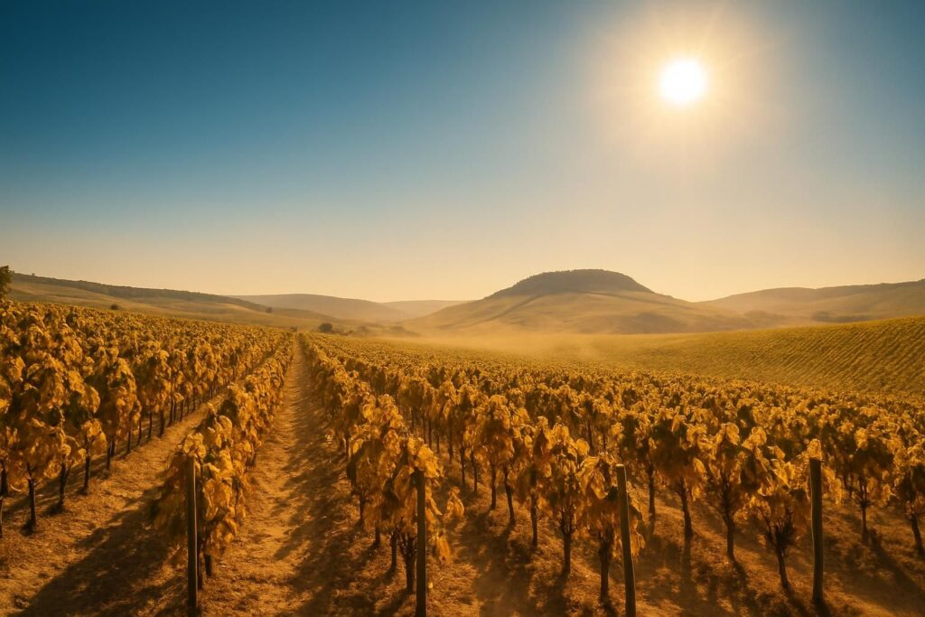 découvrez comment la champagne connaît un record historique avec les six premiers mois les plus chauds jamais enregistrés, impactant ses paysages et sa viticulture.