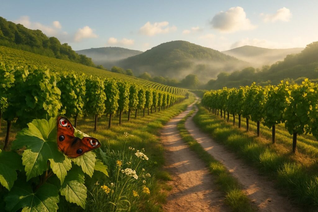 Summer hike: Elevation and poetry in the heart of the vineyards between Blanzac and Cham