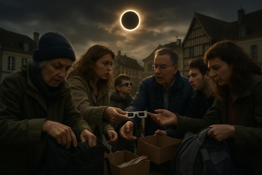 à châlons-en-champagne, découvrez comment la recherche de lunettes spéciales pour observer l’éclipse solaire devient un véritable défi pour les habitants et les passionnés d'astronomie.