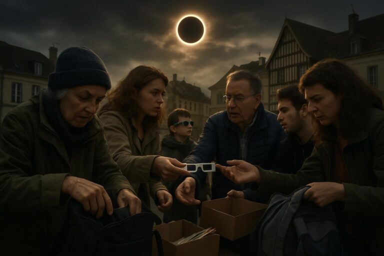À Châlons-en-Champagne, la quête des lunettes pour observer l’éclipse vire au défi de taille