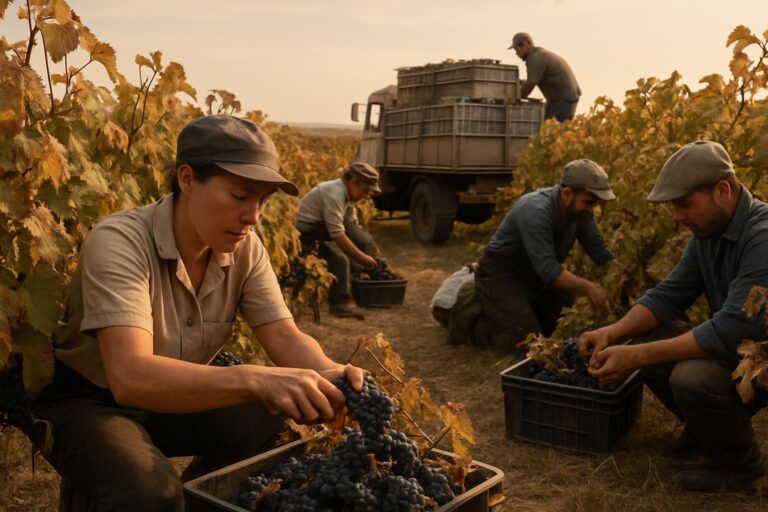 Champagne : une vendange délicate entre sécheresse persistante et gestion des stocks sous tension