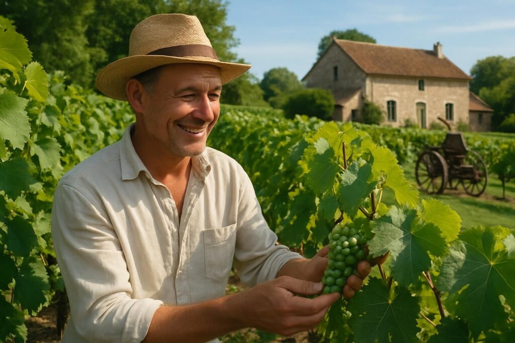découvrez comment un ancien vigneron champenois prend soin avec passion de son domaine en champagne, où chaque hectare vaut un million d’euros.