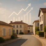 Évolution du prix au m² de l&rsquo;immobilier à Angeac-Champagne (16130) en août 2026