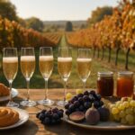 Petit-déjeuner des vendanges : une image captivante révélant 75% des bulles de Champagne réunies