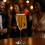 « Un cocktail au champagne irrésistible qui a conquis mes invités : la recette secrète révélée »