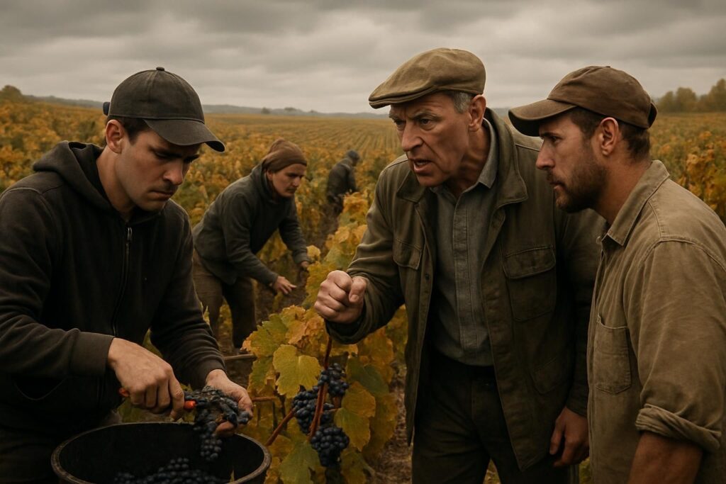 découvrez les vendanges de champagne sous tension dans notre couverture exclusive de l'actualité sur tf1+.