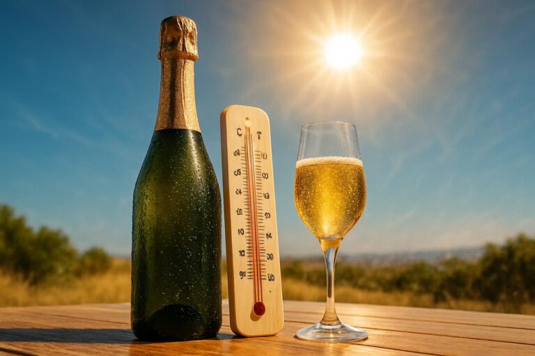 Comment les canicules réchauffent le champagne et font grimper son taux d&rsquo;alcool