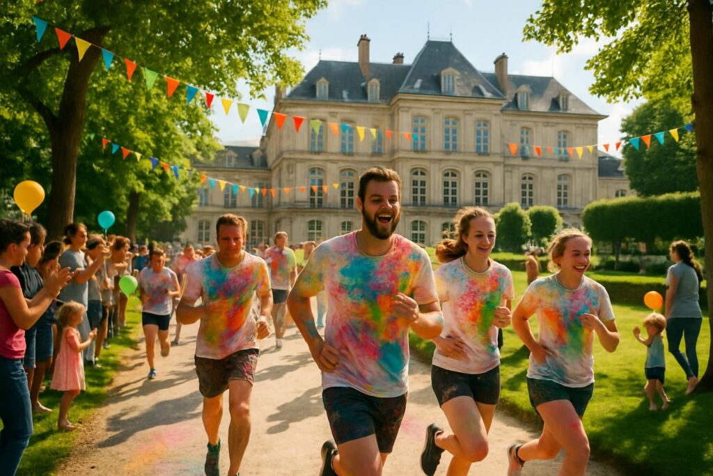 découvrez la course colorée de châlons qui s'installe en 2026 dans les magnifiques jardins de la préfecture, un événement festif et sportif à ne pas manquer.