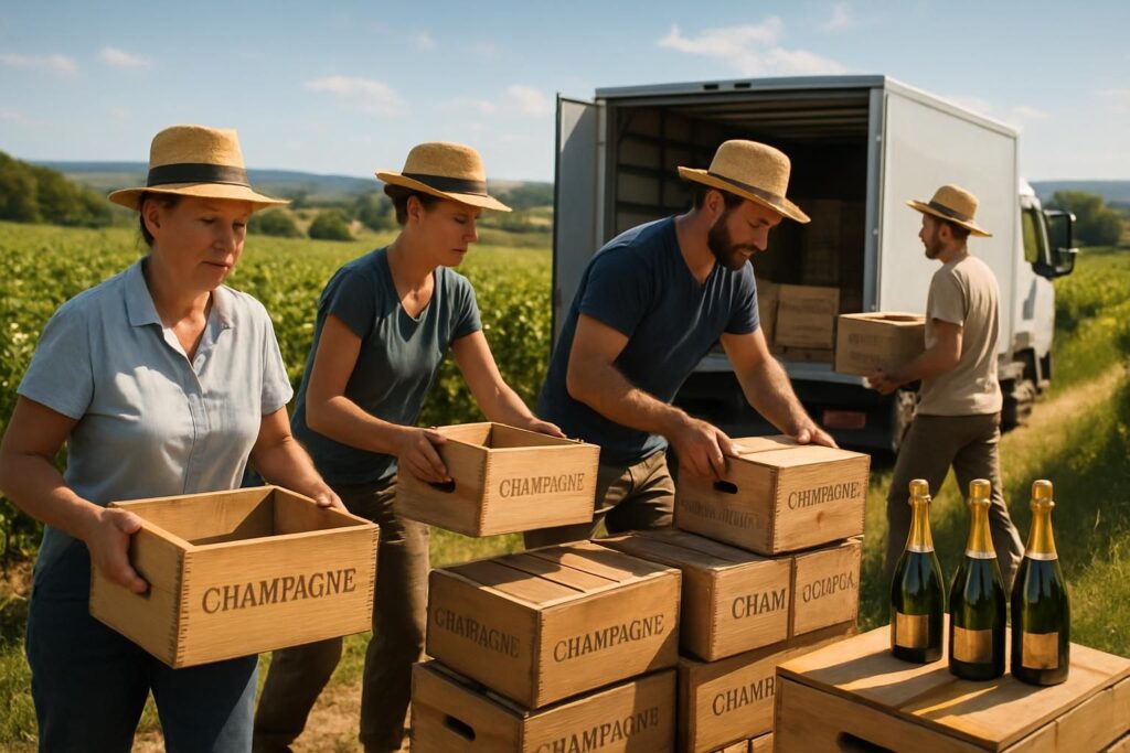 shipments in champagne: a promising restart in august 9 découvrez le redémarrage prometteur des expéditions en champagne en août, avec des perspectives encourageantes pour la saison estivale et la filière viticole.
