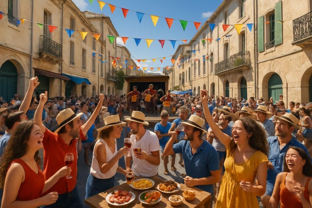 the grand kickoff of the bodegas in nîmes: let the party be in full swing today! 6 découvrez le lancement officiel des bodegas à nîmes, une journée festive où la joie, la musique et la convivialité prennent le dessus. ne manquez pas cette ambiance exceptionnelle aujourd'hui !