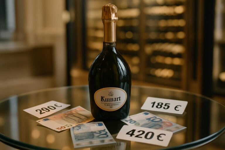 Une anomalie tarifaire chez le célèbre champagne Ruinart ?